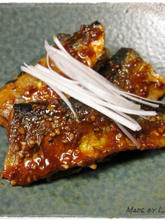 サンマの韓国風照り焼き-レシピのメイン写真