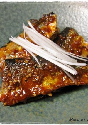 サンマの韓国風照り焼き-レシピのメイン写真