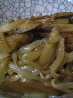 ごぼうともやしのさっぱり煮-レシピのメイン写真