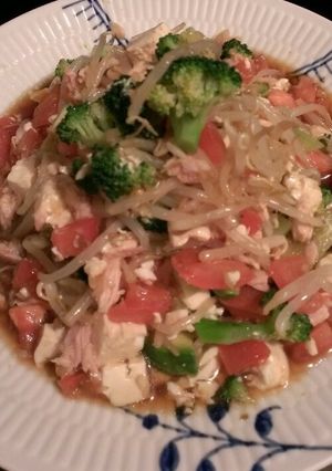 豆腐とトマトのサラダ-レシピのメイン写真