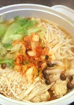 鶏つくねのあったかお鍋-レシピのメイン写真