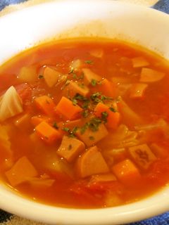 お野菜たぁ~っぷり❤ミネストローネ☃-レシピのメイン写真
