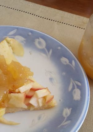 とろける美味しさ❤Wりんごのピザ-レシピのメイン写真