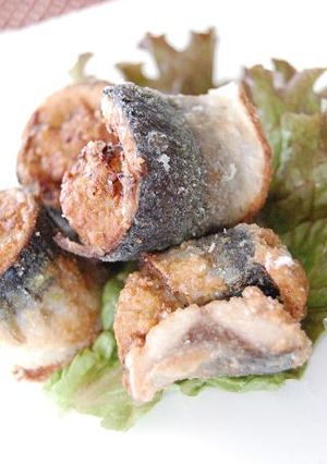 秋刀魚のネギ味噌ロール揚げ-レシピのメイン写真