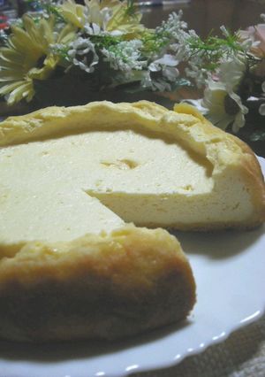 お母さんの簡単チーズケーキ(IH使用)-レシピのメイン写真