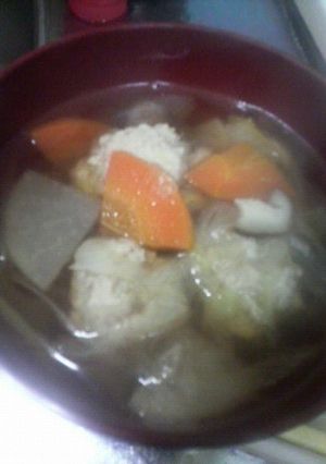 鶏団子汁-レシピのメイン写真