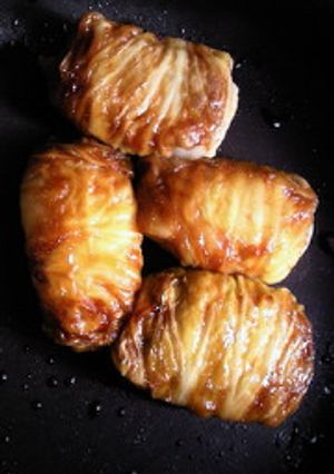 材料２つだけ！白菜の照り焼き-レシピのメイン写真