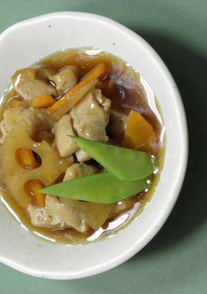 根菜と鶏のさっぱり煮-レシピのメイン写真