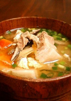 やわらか三枚肉の豚汁-レシピのメイン写真