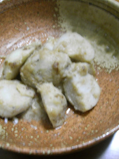 美味しく時短!サトイモの白味噌あえ-レシピのメイン写真