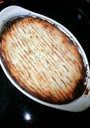 マッシュポテトとひき肉の重ね焼き-レシピのメイン写真