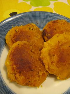 ほっこり味☆かぼちゃのお焼き-レシピのメイン写真