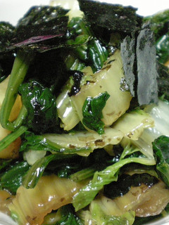 ほうれん草と白菜のおひたし-レシピのメイン写真