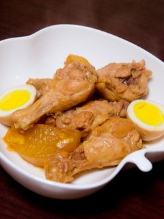 鶏手羽元のマーマレード醤油煮-レシピのメイン写真