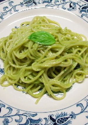 私流ジェノベソースのパスタ-レシピのメイン写真