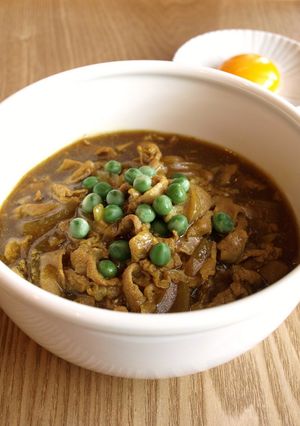 モテる!おそば屋さんのカレー丼-レシピのメイン写真
