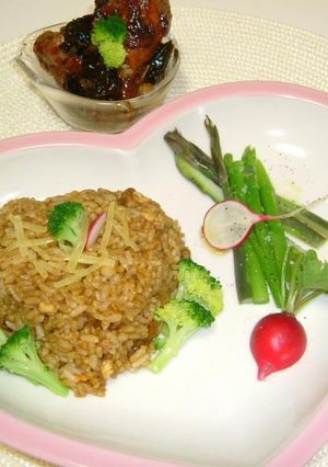 カレールーで作るカレーピラフ♪-レシピのメイン写真