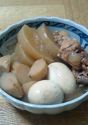 圧力鍋で簡単☆大根と手羽元の煮物-レシピのメイン写真