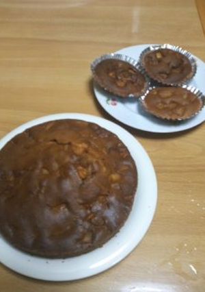 しっとりモチモチ米粉ケーキ-レシピのメイン写真