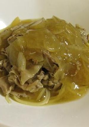 豚バラと大根の中華風パスタ-レシピのメイン写真