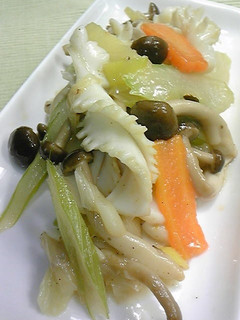 イカとセロリの香り炒め-レシピのメイン写真
