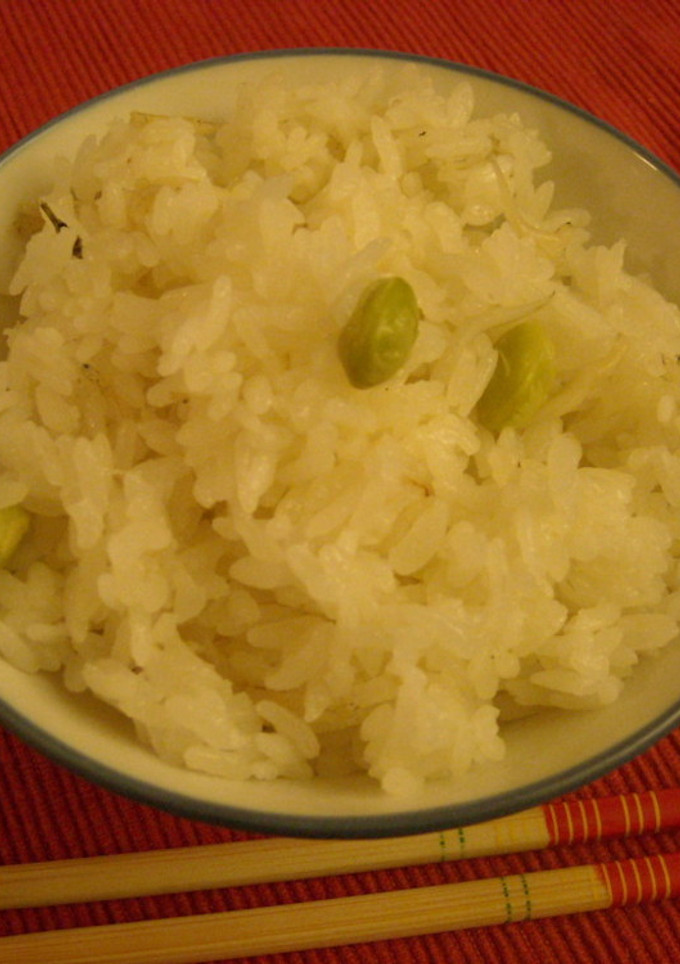 およげ！しらす枝豆ごはん-レシピのメイン写真