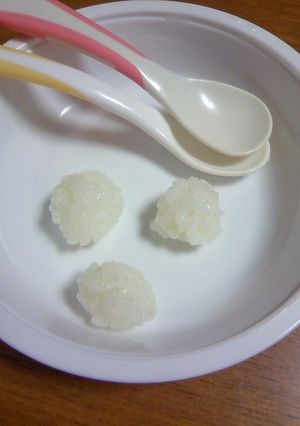 幼児食☆手につかない一口おにぎりの作り方-レシピのメイン写真