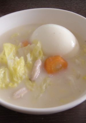 たまごも仲間入り❤白菜のクリーム煮-レシピのメイン写真