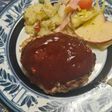 ふんわり一体型・王道ハンバーグ