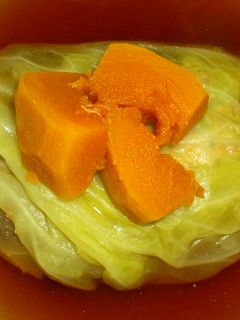 キャベツと豚の重ね煮スープ-レシピのメイン写真