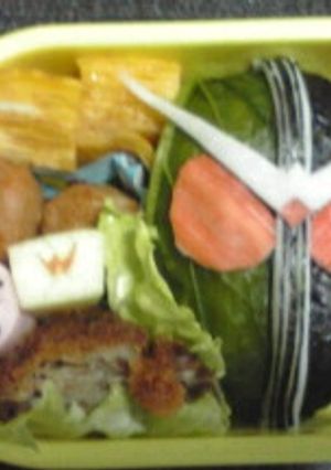 キャラ弁・仮面ライダーW-レシピのメイン写真