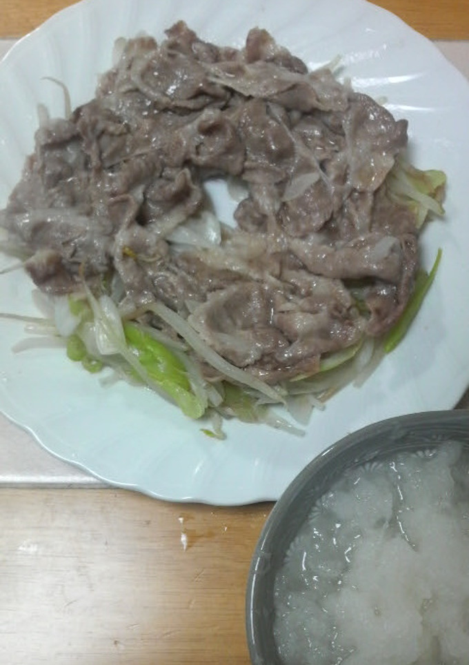 豚肉とネギの蒸し焼き-レシピのメイン写真