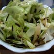 キャベツのサラダ。マヨネーズなしョ♪