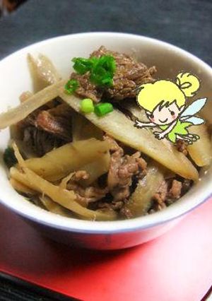 こて旨っ♡　牛肉とごぼうのしぐれ煮-レシピのメイン写真