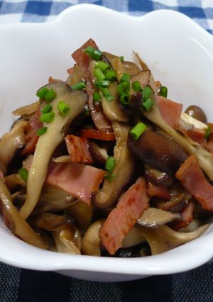 きのこのしょうゆ炒め☆ごま油風味-レシピのメイン写真