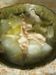 白菜と豚バラ肉のうま煮-レシピのメイン写真