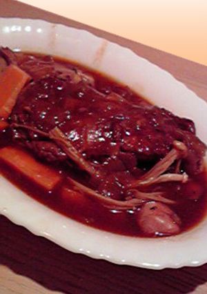 まるごと☆鶏肉の赤ワイン煮-レシピのメイン写真