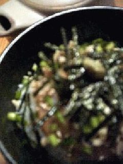 茶漬け・アジ-レシピのメイン写真