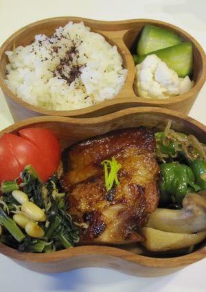 ローズ家のお弁当　照り焼きチキン-レシピのメイン写真