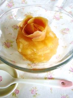 果肉感いっぱい❀薔薇のアップルジュレ-レシピのメイン写真