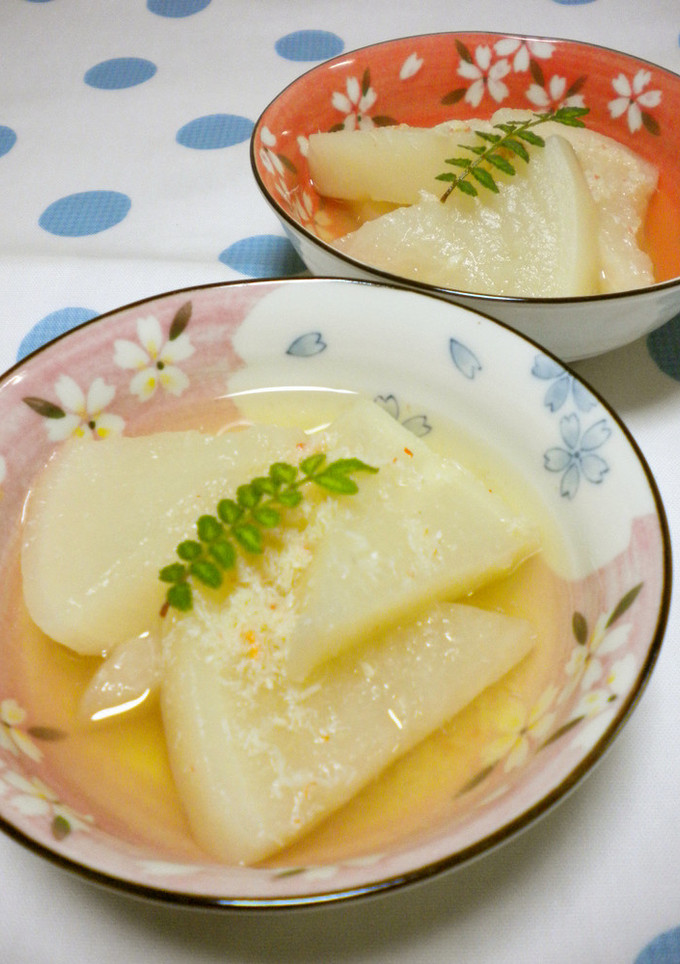 白だしで❤蕪とカニのほっこり煮-レシピのメイン写真