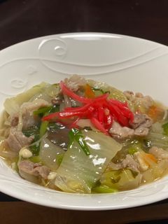 鍋の残りでパパッと中華丼-レシピのメイン写真