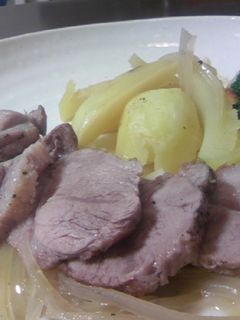 お鍋ひとつで!豚肉のポットロースト♪-レシピのメイン写真