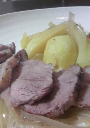 お鍋ひとつで！豚肉のポットロースト♪-レシピのメイン写真