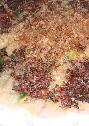 ふわっふわ♪ 和風な山芋お好み焼き風-レシピのメイン写真