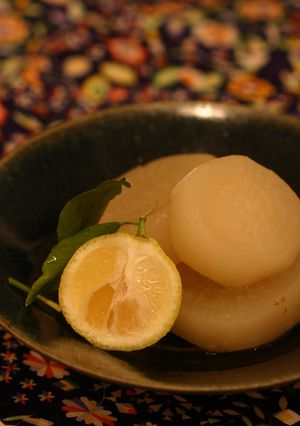 柚子でサッパリ！ダイコンの塩煮-レシピのメイン写真