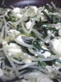 お財布に優しい、お豆腐チャンプルー-レシピのメイン写真