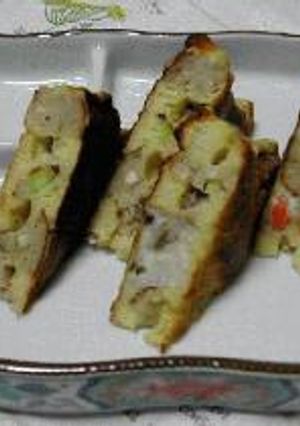 はんぺんおやき・お好み焼き風-レシピのメイン写真