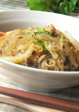 カレー麻婆春雨~野菜入り-レシピのメイン写真