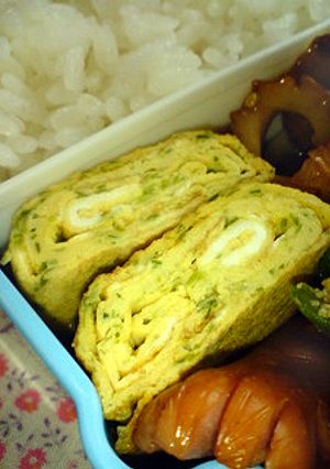 あおのり紅しょうがの卵焼き-レシピのメイン写真